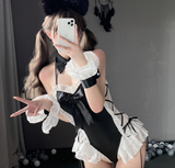 TikTok same style：Fun lingerie opening, one piece bunny girl, pure uniform, cute and seductive1020